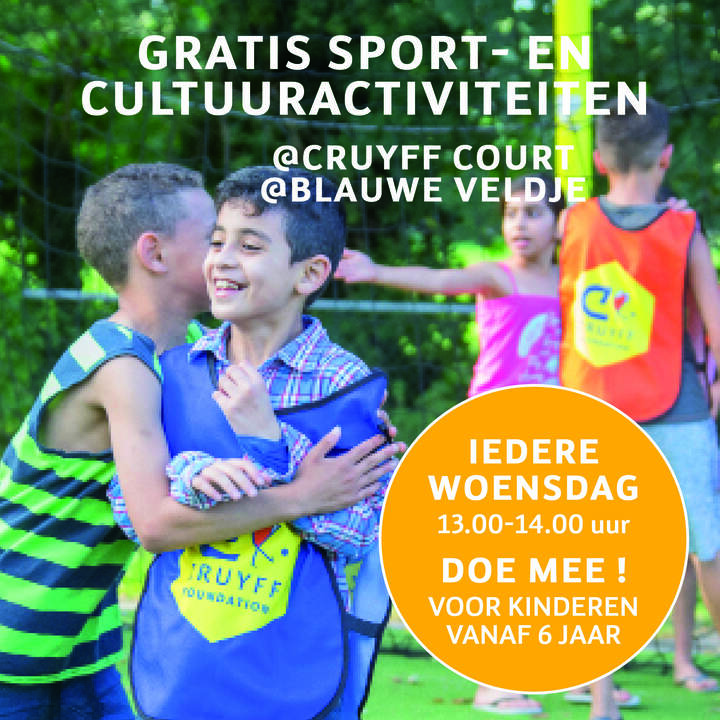 Gratis sport- en cultuuractiviteiten